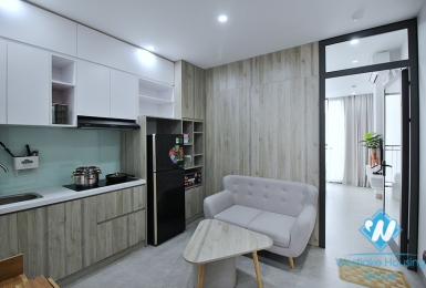 Top floor studio for rent in To Ngoc Van street, Tay Ho